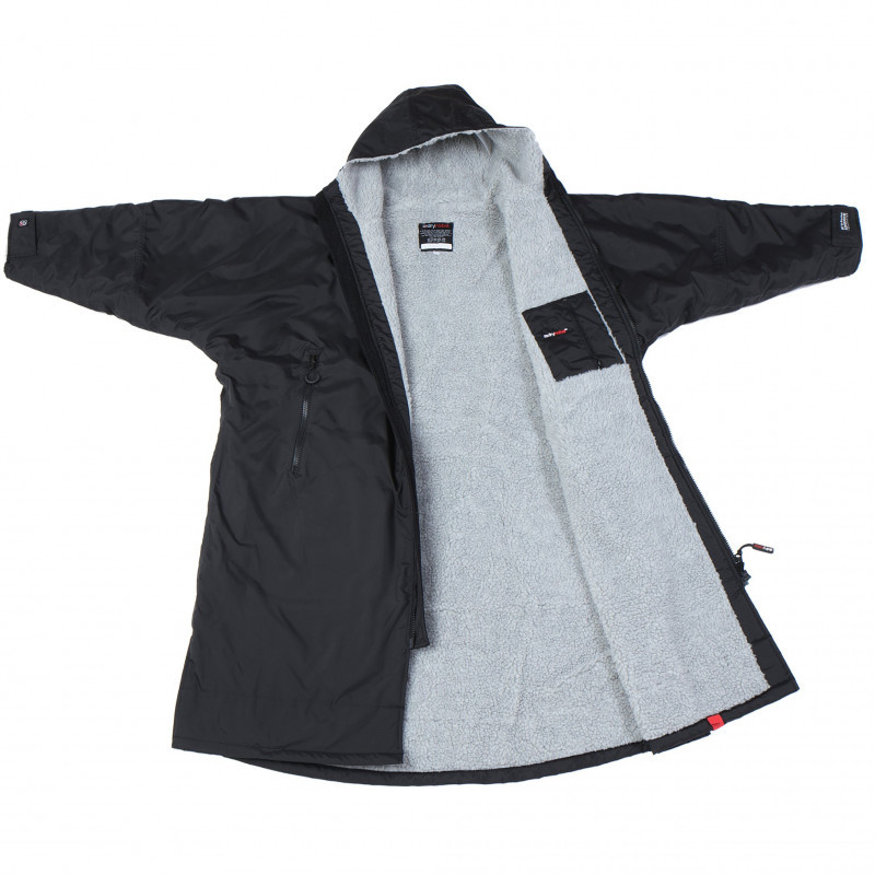 Dryrobe Advanced Long Sleeve Black Grey